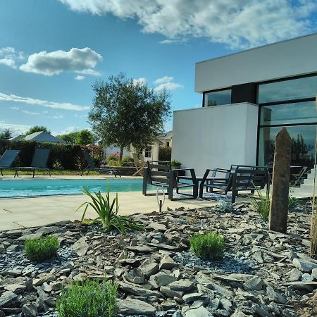 Maison/Villa Avec Piscine Privee Gite Brain D'Eau La Chapelle-de-Brain Buitenkant foto