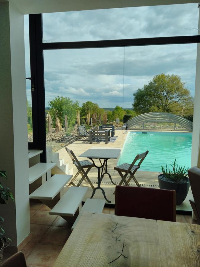 Maison/Villa Avec Piscine Privee Gite Brain D'Eau La Chapelle-de-Brain Buitenkant foto